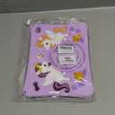HianDier for iPad A16 Case 11th 2025 iPad 10th Generation Case for Kids Cute Unicorn Silicone Tablet Cover with Detachable Strap and Rotatable Stand Shockproof Cover for iPad 11inch 10.9inch-Purple