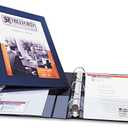 Avery Heavy-Duty Framed View 3-Ring Binder, 1" EZD Rings, 1 Black Binder (68054)