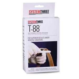 System Three T-88 Epoxy Adhesive, 1 Pt Bottle, Amber