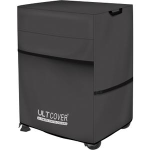 ULTCOVER Waterproof Grill Cover 32 inch, Heavy Duty BBQ Cover for 2 Burners Outdoor Gas Barbecue Grill, Black