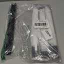 4Pcs Large Clap Fan Fabric Folding Fan Chinese Tai Chi Hand Rave Fans Sublimation Transfer Blank Craft Dance Decoration for Festival Party Favors (White)