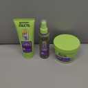 Garnier Fructis Method for Curls Curly Hair Products, Moisture Filling Shampoo, Hair Mask and Curl Refresher Spray, Designed and Tested for 2C to 4C Curls and Coils, 1 Kit