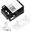WH01X27954 Washer Lid Lock Switch, WH01X24381 Washers Lids Lock Bezel, WH02X24399 Washing Lids Locks Striker, Compatible with GE Hotpoint Load Washer Machine Cover Lid Locks Switch Replacement Parts