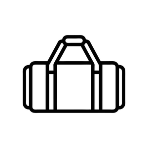 Yellow Duffle Bag