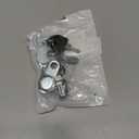 Andibro 16mm Mailbox Lock, Cabinet Lock with 4 Keys and 4 Different Locks Plates Mailbox Locker Furniture Lever Locks