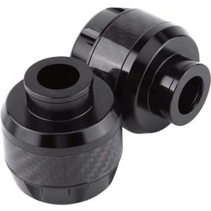 for front fork sliders for scooter 1 Pair of Carbon Fiber Motorcycle Front Fork Frame Sliders Crash motorcycle fork sliders indian ftr front fork slider frame sliders motorcycle