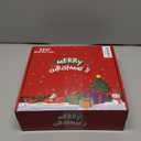 Krissing 3pcs Lighted Hanukkah Gift Boxes for Hanukkah Decorations, Christmas White and Blue Gift Boxes Decor for Chanukah Party Table Centerpieces Yard Jewish Christmas Tree Ornaments