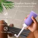 3 x PurComfy Upside Down Peri Bottle for Postpartum Care Essentials, Portable Bidet Travel for Postpartum Perineal Cleansing and Recovery, Peri Bottle for Women, Men, and New Moms, 11 oz