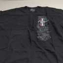 JH DESIGN GROUP Men's Ford Mustang T-Shirt Tri-Bar Pony Distressed Collage Black Shirt (3X-Large)