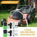 2 Pack 490-900-M061 Deck Wash Kit Replaces Troy Bilt/Cub Cadet/MTD 490-900-M061 Lawn Mower Deck Wash Kit 490-900-0025 Compatible with Troy Bilt, Cub Cadet, MTD Lawn Mowers and Tractors