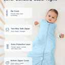 TotAha Baby Sleep Sack 18-24 Month TOG 1.0, Premium Soft Wearable Blanket Baby Sleeping Bag with 2-way Safe Zipper for infant Babies Girl Boy, Boho Lion(1.0 Tog)
