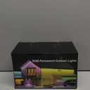 200Ft Permanent Outdoor Lights for House, RGB Halloween House Light Outdoor with Remote APP Control,IP67 Waterproof for Outside DecorationsEaves Lights for Christmas, Holiday, Party, Daily