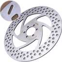Bike Disc Brake-Rotor 180Mm 203Mm Bicycle-Rotors With 6 Bolts 3MM Thickened, For Ebikes And Electric Motorcycles(203mm 3.0mm)
