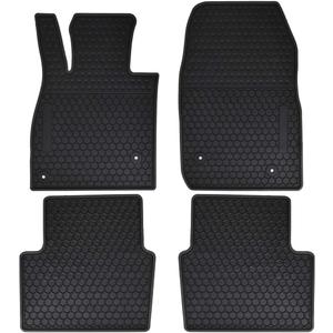 Car Floor Mats Custom Fit for Mazda 6 2023 2022 2021 2020 2019 2018 2017 2016 2015 2014 Odorless Washable Heavy Duty Rubber (All Weather) Floor Liners Front and Rear Row Set Black
