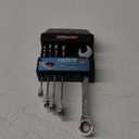 Channellock 38040 Ratcheting Wrench Set SAE On Rack, 5-Piece, Silver