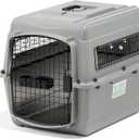 Petmate Sky Kennel - For Air and Travel, Airline Compliant Dog Crate for Pets up 15-30 lbs, Heavy Duty Dog Kennel, Made in the USA- 28 Inches