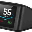 Heads Up Display, P10 Universal Car HUD OBD2 Speed Warning RPM Fuel Consumption Projector