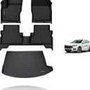 KELCSEECS Floor Mats & Cargo Liner Custom for 2013 2014 2015 2016 2017 2018 2019 Ford Escape All Weather Car Mats Trunk Mat Floor Liners Ford Escape Floor Mats Accessories
