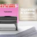 Return to Sender Stamp Self Inking Return Address Stamp Clear & Crisp Impressions- Red Ink (Purple Return to Sender)