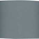 Design House 578526 Eastport Drum Pendant Shade, Gray