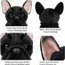 French Bulldog Stuffed Animal, 8.6 inch Realistic Puppy Plush Cute Soft Dog Gifts for Boys and Girls (Gray)