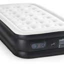 Yapamar Air Mattress - 16" Air Bed Inflatable Blow Up Mattress Airbed with Built-in High Capacity Pump, Double Height, Adjustable, Non-Slip Bottom Design - Queen(16inch)