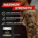 Numbing Cream Extra Strength: Relief Long Lasting & Fast-Absorbing with Emu Oil and Arnica Non-Greasy 50 mL
