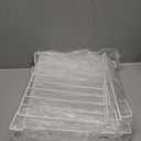 Shelf Dividers, 8 Pack Shelf Dividers for Closet Organization, Metal Closet Shelf Organizer for Wood Shelves Separators for Purse Handbag Sweater Clothes Book Storage Bedroom Wardrobe Kitchen Cabinet