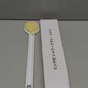 Long Handle Bath Body Brush, Back Scrubber with Soft Bristles for Exfoliating and Massage, Ergonomic, for Wet & Dry Use, Suitable for All Skin Types, 1 PCS, White