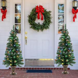 4 ft Outdoor Christmas Tree With lights