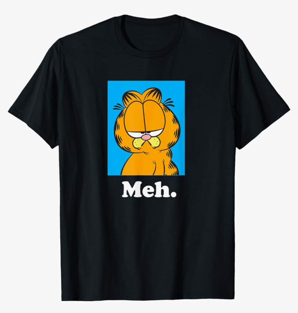 Garfield - Meh T-Shirt, 4XL