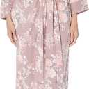N Natori Women's Lotus Blossom Robe Length 49", L