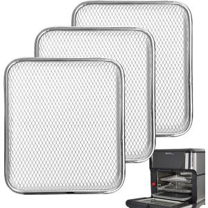 3-Pack Cooking Crisper Trays: Mesh Stainless Steel Replacement Trays Fit Instant Pot Air Fryer Oven 10QT - Max Airflow - BPA-Free - Teflon-Free - 2026