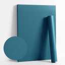 Dimoon 236''x17.7'' Blue Peel and Stick Wallpaper Contact Paper Modern Self Adhesive Wall Paper Removable Renter Friendly Textured Solid Color Shelf Cabinet Vinyl Roll (236''x17.7'',Dark Blue)