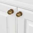 10 Pack Cabinet Knobs Antique Brass Kitchen Cabinet Knobs Zinc Alloy Drawer Pulls Solid Cabinet Hardware