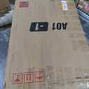 Palimder Vanity Desk with Mirror and Light, Large Drawer and Three Level Storage Dresser, 3 Lighting Modes Adjustable Brightness, Bedroom Dressing Table (White)