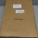 Set of 4 Seagrass Basket with Lids Rattan Wicker Storage Basket Handwoven Decorative Storage Boxes with Lids Multipurpose Woven Basket Bins for Shelf Closet (Orange)