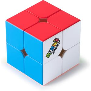 Rubiks Cube, 2x2 Speed Cube for Super Fast Solves, Problem-Solving Brain Teaser, Classic Color-Matching Puzzle, Fidget Toy & Sensory Puzzle for Adults, Teens & Kids, for Ages 8 & Up