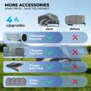Travel Trailer RV CoverSize: 28' 7"-31' 6"
, 9-Layer Heavy Duty Camper Cover