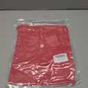 Girls Cap Sleeve T Shirts Kids Summer Crewneck Solid Tops Tees 5-14 Years (Red)