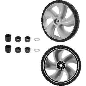 12 Inch Rear Wheel Replacement Arnold 490-324-0002 Lawn Mower Rear Wheels 12x1.75" Plastic Wheel Compatible with Craftman Push Mower Walk Behind Mowers Wagon Wheel 2 Pack
