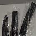 Window Visor Compatible with 2007-2011 Toyota Camry, Slim Style Acrylic Smoke Tinted Sun Rain Wind Guards Shield Vent by IKON MOTORSPORTS, 2008 2009 2010