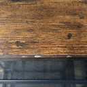 Utility Slim Storage Cart, 4 Tier Small Rolling Kitchen Laundry Room Cart with Wood Top, Metal Narrow Bathroom Storage Cabinet Mobile Shelf Unit Organizer Trolley with Handle for Narrow Space (7.1 Inch Wide, Black)