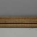 LazBlinds Cordless Bamboo Roman Shades, Privacy Blinds for Interior Windows, Room Darkening Roll Up Bamboo Blinds for Home & Patio, 34.5" W x 48" H, Highfield Teak