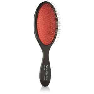 Scalpmaster Wire Cushion Brush, Black
