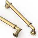 Asidrama 10 Pack 5 Inch(128mm) Champagne Bronze Kitchen Cabinet Handles, Champagne Cabinet Pulls Kitchen Cabinet Hardware for Cupboard Drawer