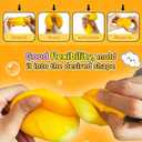 2 Packs Cheese Squishy Slow Rising, Squishy Squeeze Yellow Cheese Block, Soft Novelty Toy, Stress Balls for Adults Rebounding Sensory Squishys Cheese