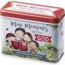 Devotions For Families Mini Moments With God 150 Devotions w/Bible Verses, Prayers and Inspirational Thoughts for Families Daily Encouraging Cards For Parents and Children