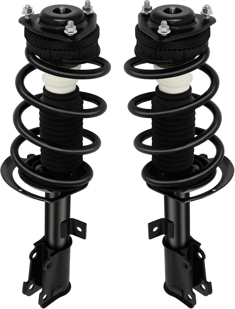 Front Pair Struts Complete Struts Shock Absorbers Fits for 2009-2017 for Dodge Journey cciyu 172509 172510 Quick Struts Assembly AWD FWD