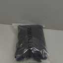 ENERFUL Women's Maternity Leggings Over The Belly with Pockets Pregnancy Pants Active Wear Workout Yoga Tights (Large, Black+black)